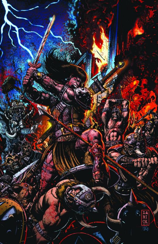 KING CONAN SCARLET CITADEL #1 DARICK ROBERTSON CVR