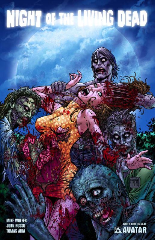 NIGHT O/T LIVING DEAD #5 (OF 5) GORE CVR (MR)