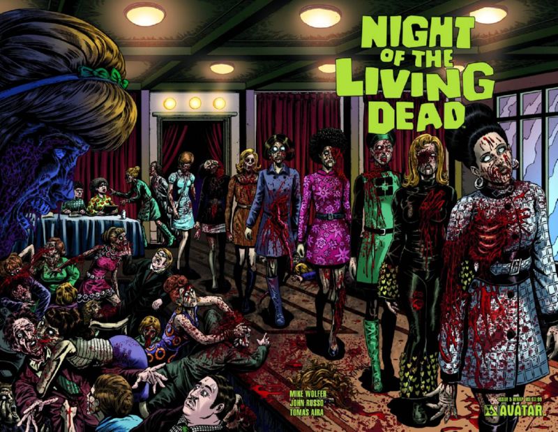 NIGHT O/T LIVING DEAD #5 (OF 5) WRAP CVR (MR)