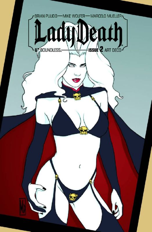 LADY DEATH (ONGOING) #2 ART DECO 1:4 VARIANT