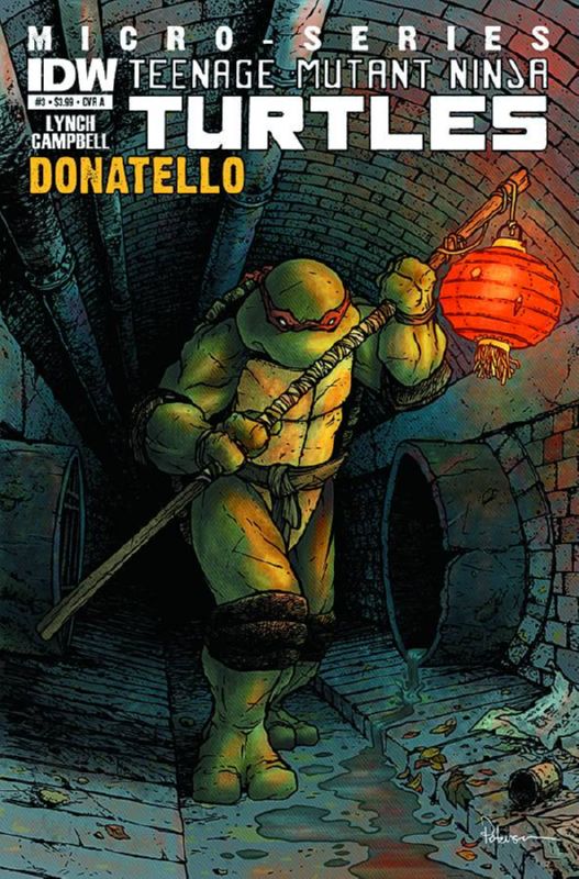 TEENAGE MUTANT NINJA TURTLES MICRO SERIES #3 DONATELLO