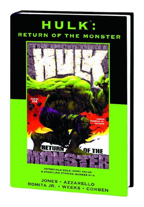 HULK RETURN OF MONSTER PREMIUM HARDCOVER DM VARIANT ED 90