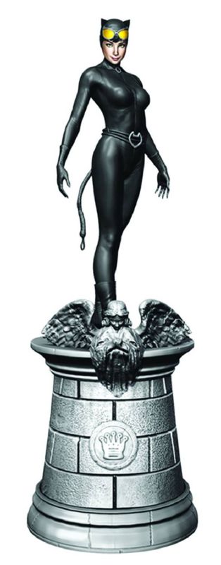 DC SUPERHERO CHESS FIG COLL MAG #6 CATWOMAN WHITE QUEEN