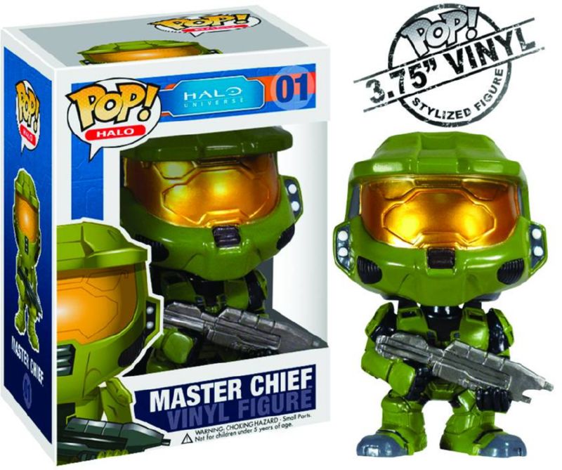 POP HALO MASTER CHIEF VINYL FIGURE