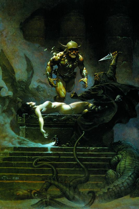 CONAN LEGACY FRAZETTA COVER #7 (OF 8)