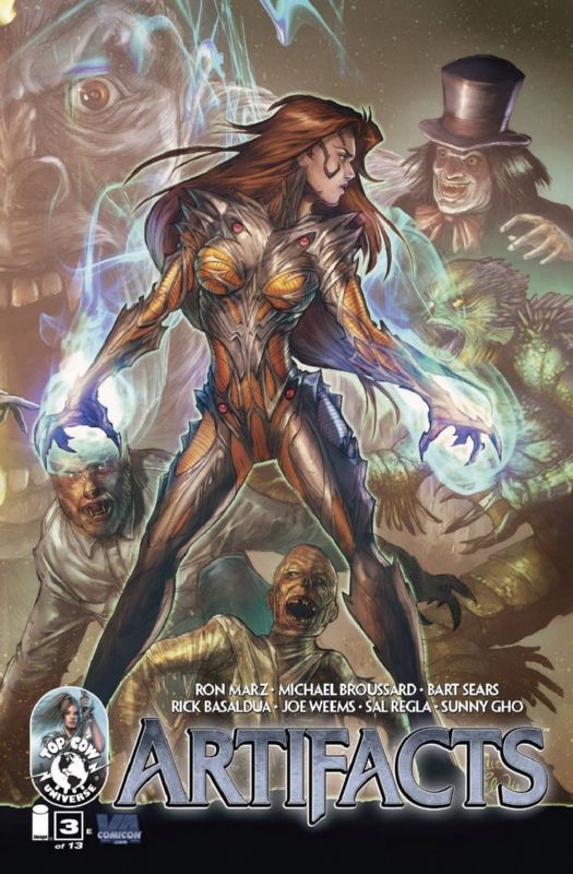 ARTIFACTS #3 (OF 13) TUCCI WITCHBLADE VACC VARIANT CVR