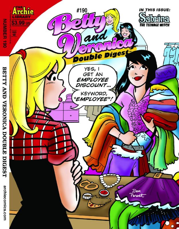 BETTY & VERONICA DOUBLE DIGEST #190