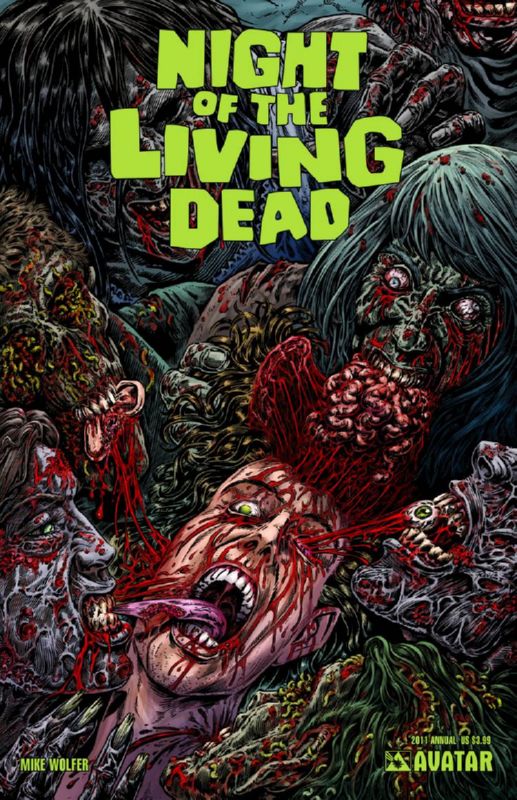 NIGHT O/T LIVING DEAD 2011 ANNUAL GORE CVR (MR)