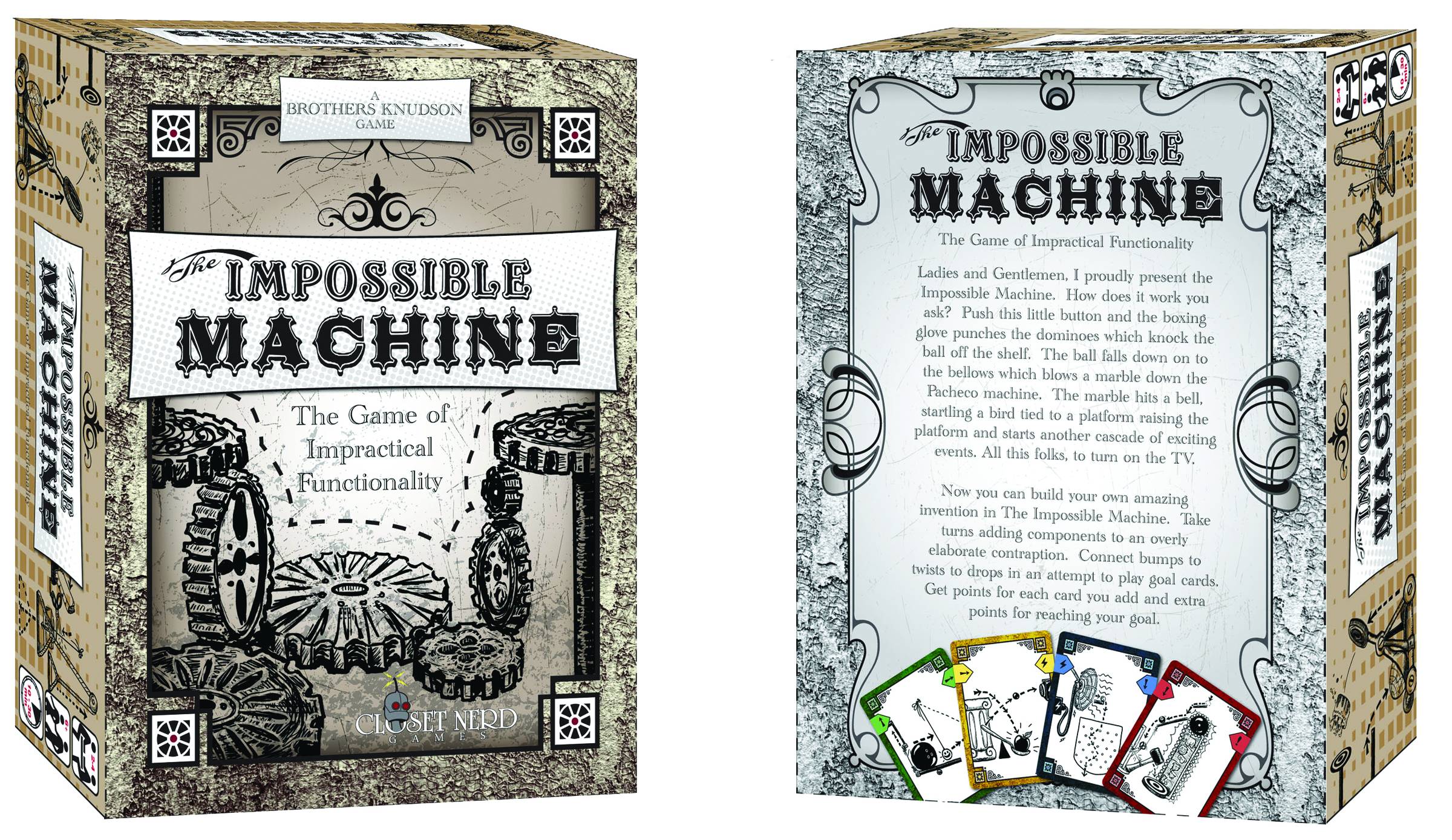 IMPOSSIBLE MACHINE CARD GAME SINGLE