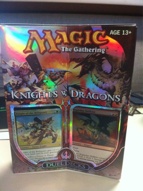 MAGIC THE GATHERING (MTG): KNIGHTS VS DRAGONS DUEL DECK