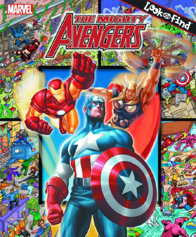 MIGHTY AVENGERS LOOK AND FIND HARDCOVER