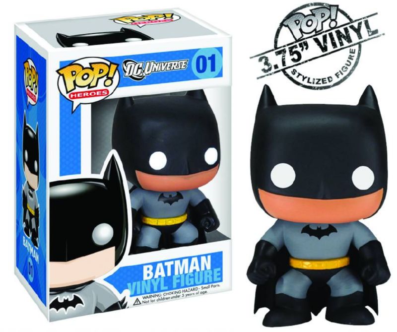 POP HEROES BATMAN VINYL FIGURE