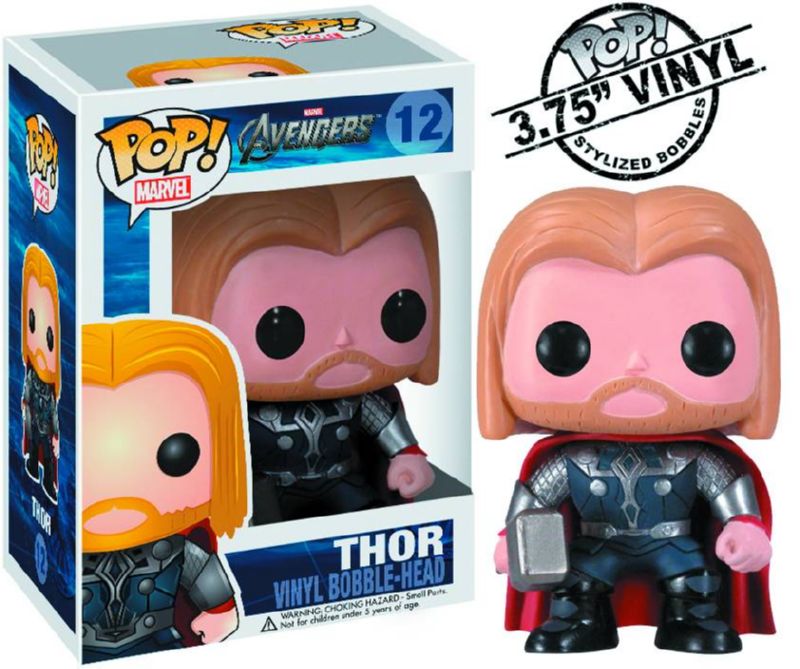 POP AVENGERS THOR VINYL BOBBLE FIGURE