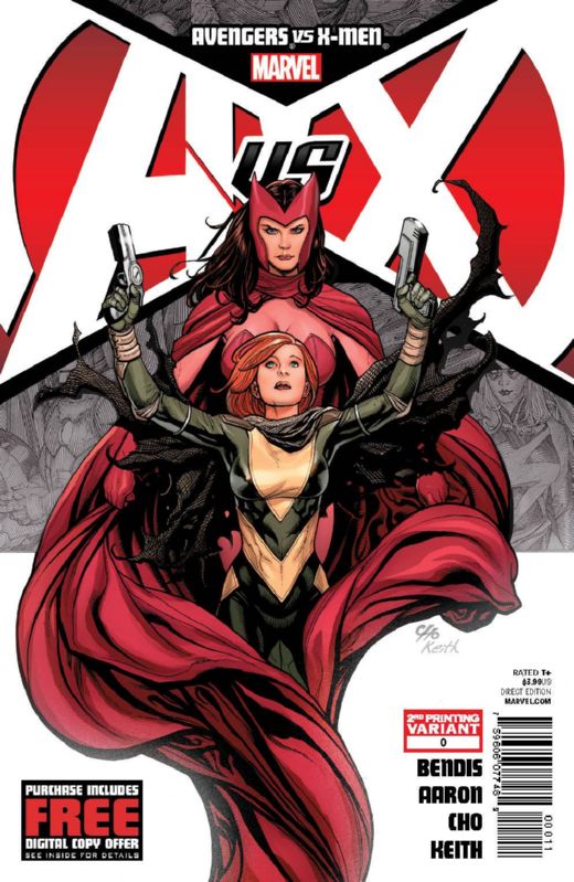 AVENGERS VS X-MEN #0 (OF 12) 2ND PTG CHO VARIANT