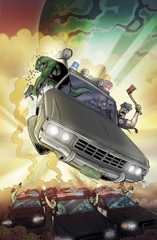 AXE COP BAD GUY EARTH #1 (OF 3)