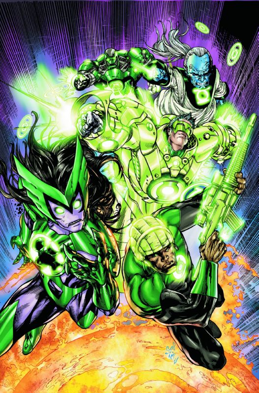 GREEN LANTERN CORPS REVOLT OF ALPHA LANTERNS HARDCOVER