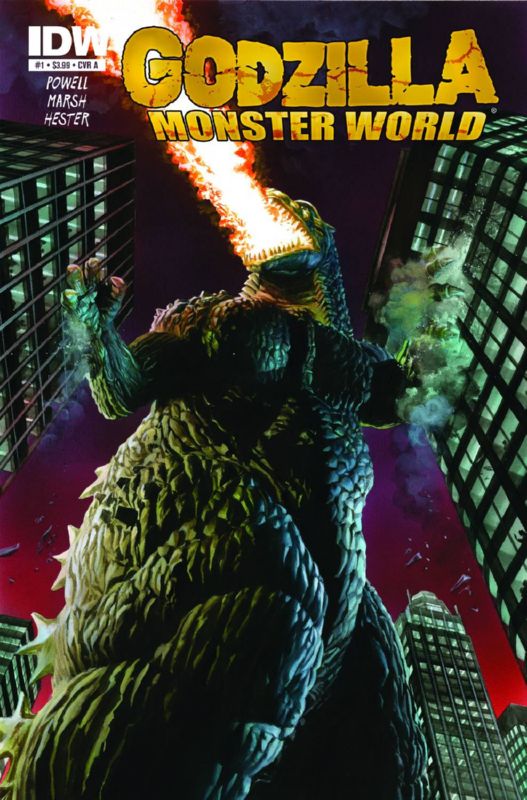 GODZILLA MONSTER WORLD #1