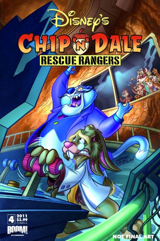 CHIP N DALE RESCUE RANGERS #4