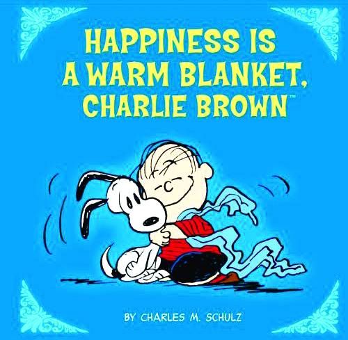 HAPPINESS IS BLANKET CHARLIE BROWN HARDCOVER