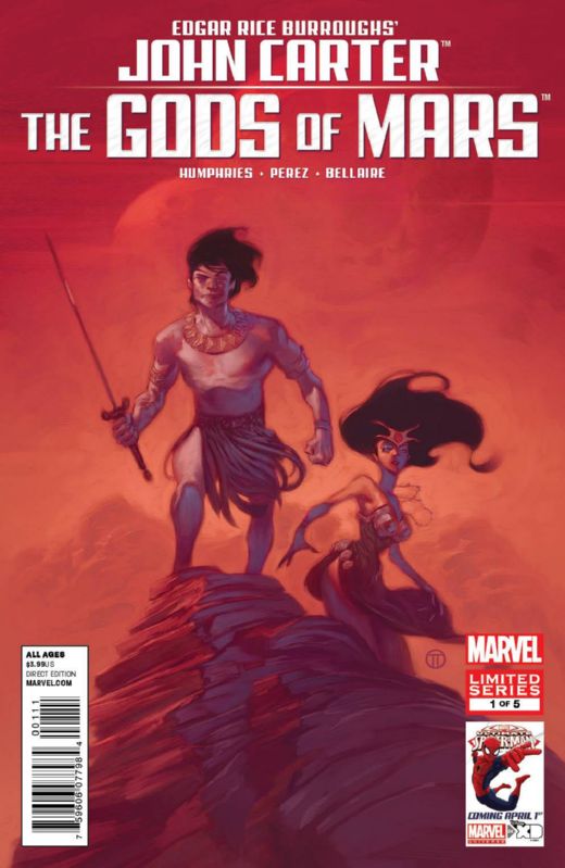 JOHN CARTER GODS OF MARS #1 (OF 5)