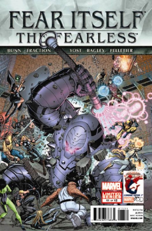 FEAR ITSELF FEARLESS #11 (OF 12)