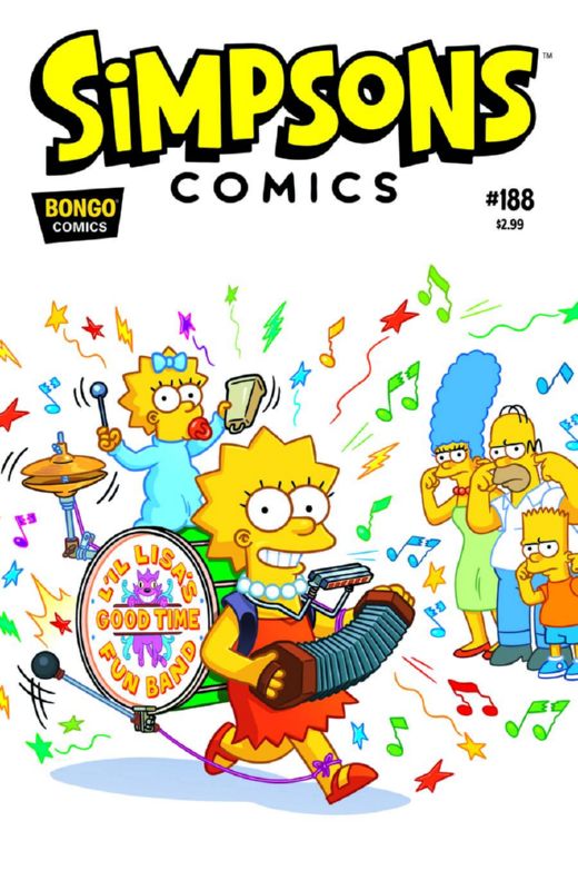 SIMPSONS COMICS #188