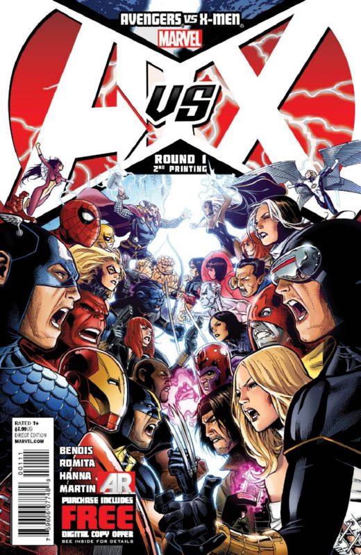 AVENGERS VS X-MEN #1 (OF 12) 2ND PTG CHEUNG VARIANT AVX