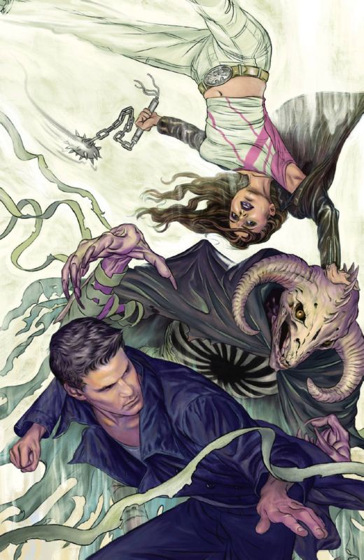 ANGEL & FAITH #2 STEVE MORRIS CVR