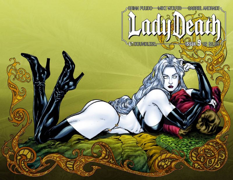 LADY DEATH (ONGOING) #9 WRAP CVR (MR)