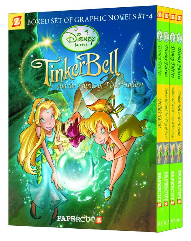 DISNEY FAIRIES BOX SET VOL 1-4