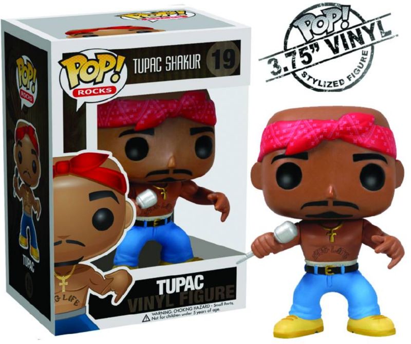 POP ROCKS TUPAC SHAKUR VINYL FIGURE