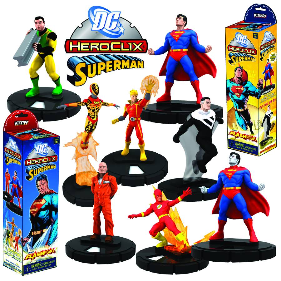 DC HEROCLIX SUPERMAN BOOSTER PACK