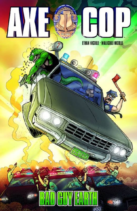 AXE COP BAD GUY EARTH TP