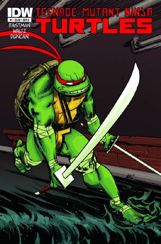 TEENAGE MUTANT NINJA TURTLES ONGOING #1 1:10 Variant