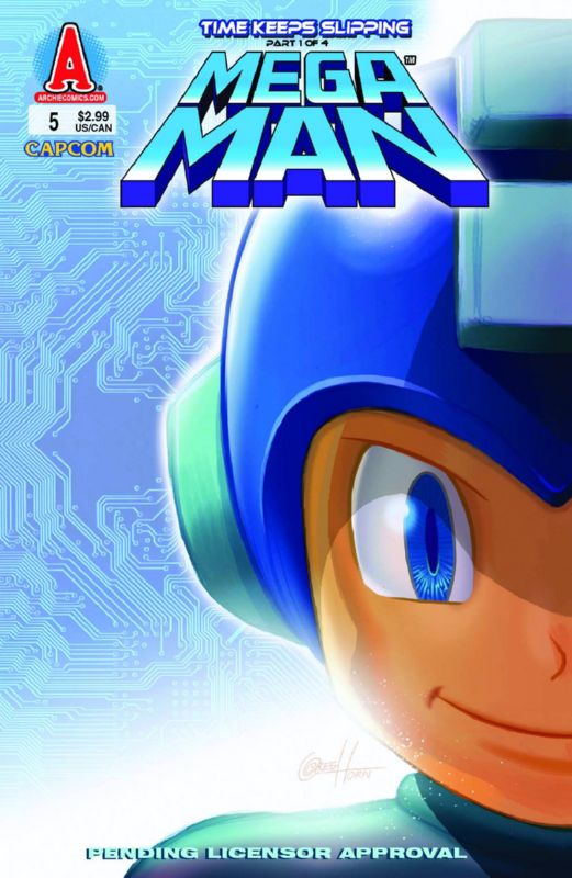 MEGA MAN #5 HORN CVR