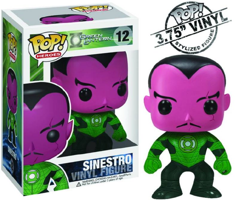 POP GREEN LANTERN SINESTRO VINYL FIGURE