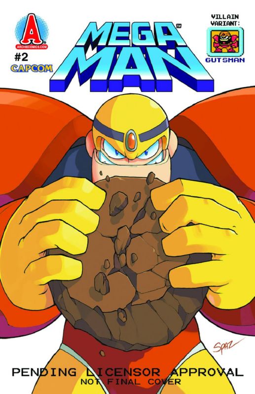 MEGA MAN #2 VILLAIN VARIANT CVR