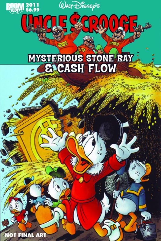 UNCLE SCROOGE MYSTERIOUS STONE RAY & CASH FLOW