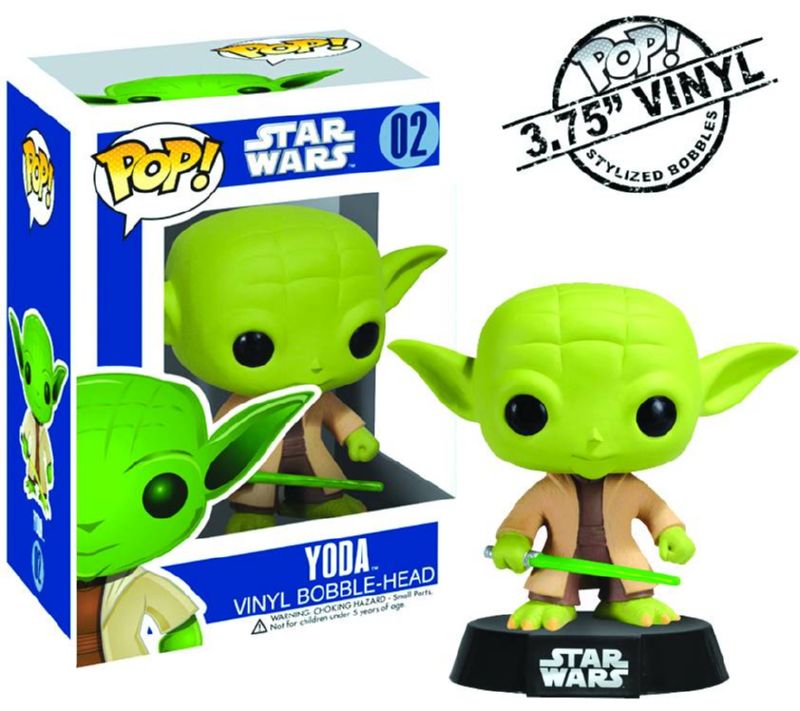 POP STAR WARS VINYL FIGURE 02 YODA