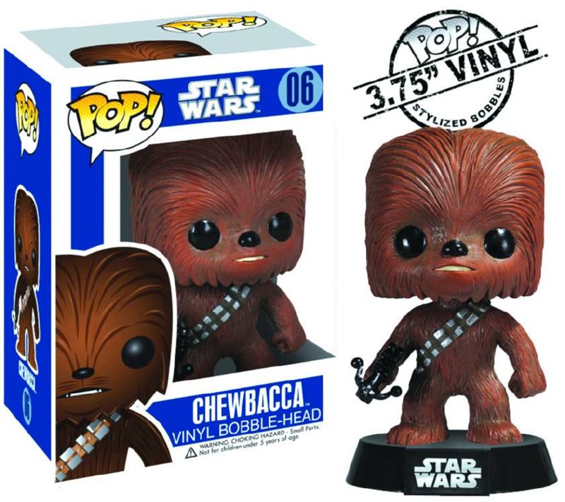 POP STAR WARS VINYL FIGURE 06 CHEWBACCA