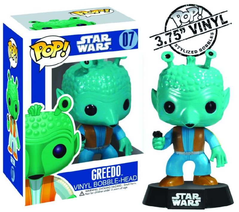 POP STAR WARS VINYL FIGURE 07 GREEDO