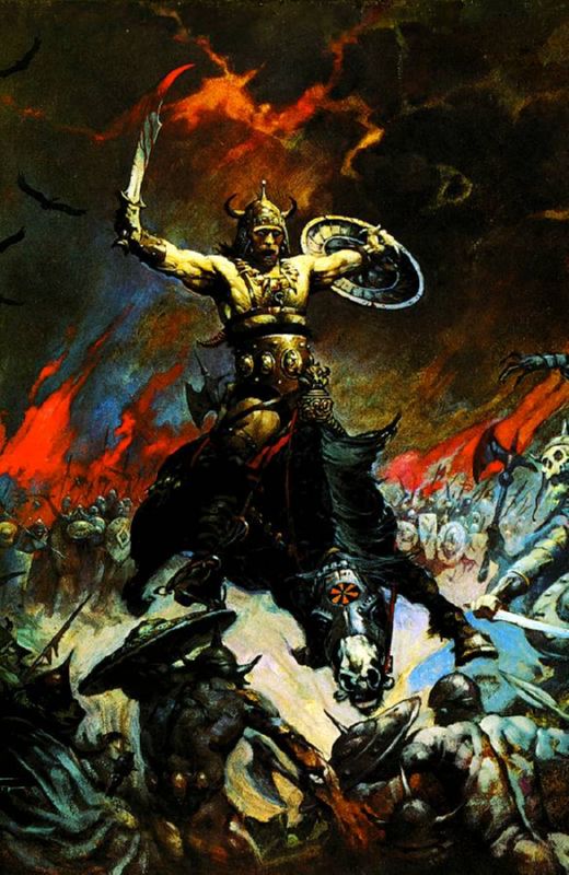 CONAN LEGACY FRAZETTA COVER #8 (OF 8)