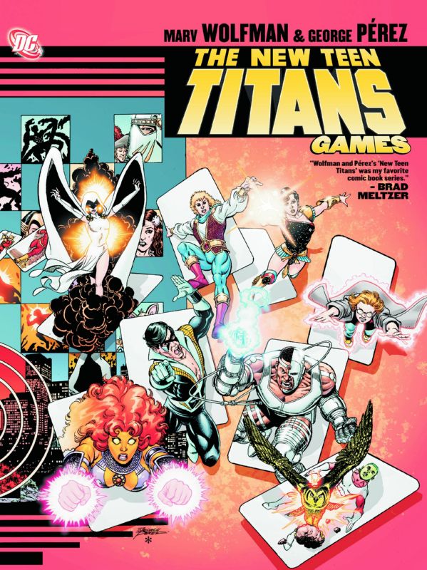 NEW TEEN TITANS GAMES HARDCOVER (RES)