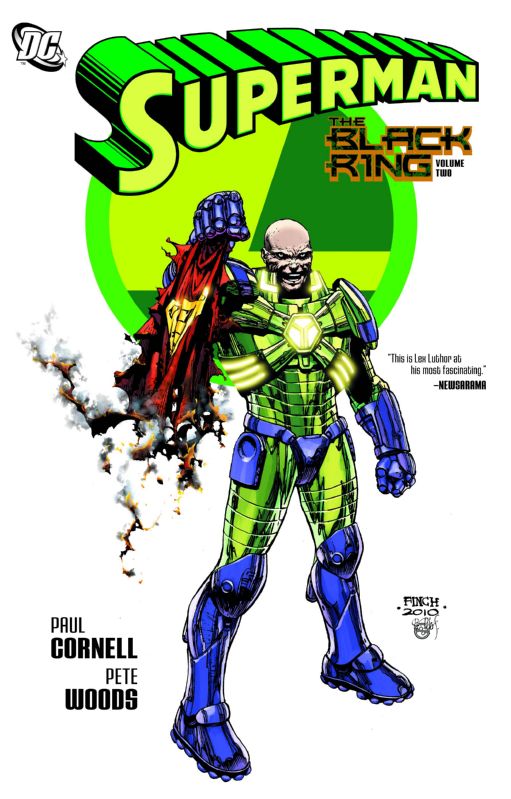 SUPERMAN THE BLACK RING HARDCOVER 02