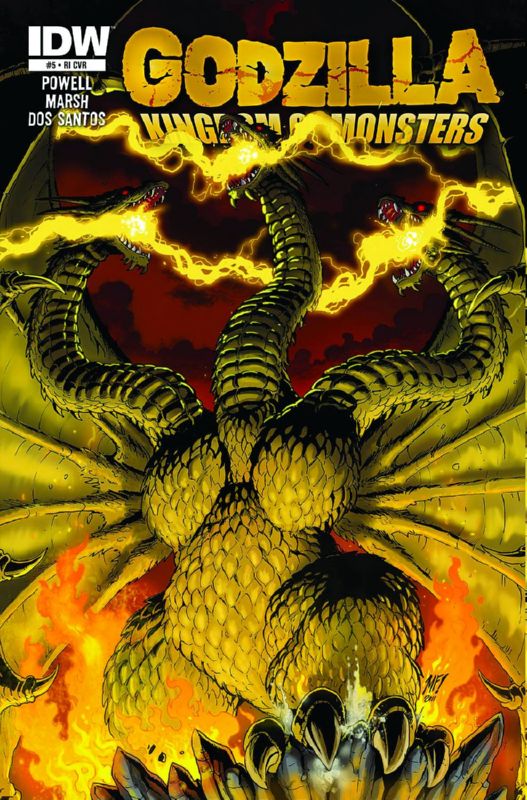 GODZILLA KINGDOM OF MONSTERS #5