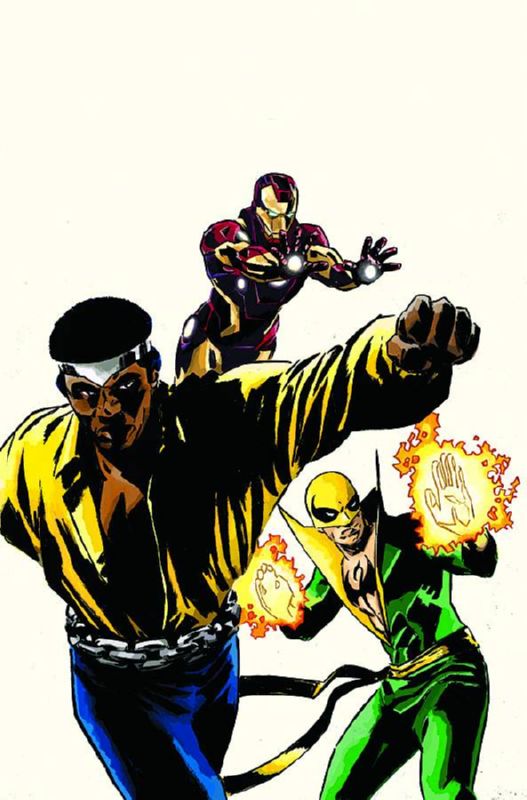 IRON AGE #2 (OF 3) POWER MAN AND IRON FIST LARK VARIANT