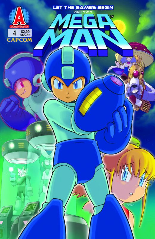 MEGA MAN #4 SPAZ CVR