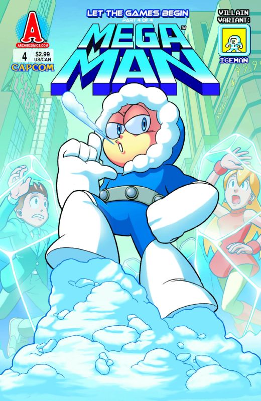 MEGA MAN #4 VARIANT CVR