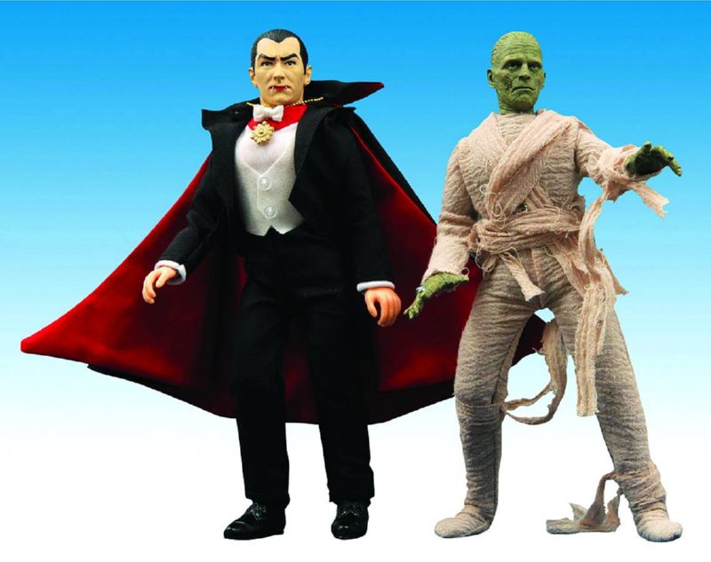 UNIVERSAL MONSTERS SERIES 2 RETRO CLOTH ACTION FIGURE ASST