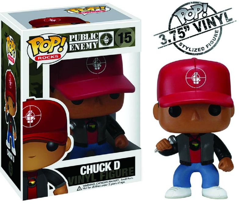 POP ROCK PUBLIC ENEMY CHUCK D VINYL FIGURE